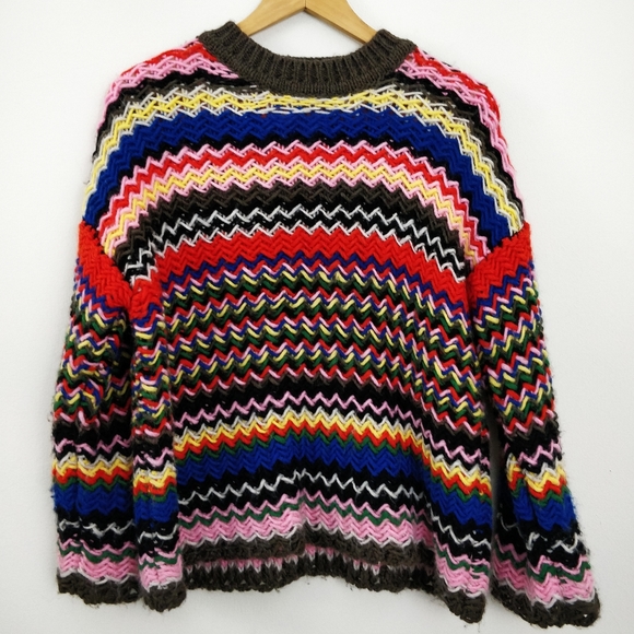 Stine Goya Rebeka Zigzag Sweater 